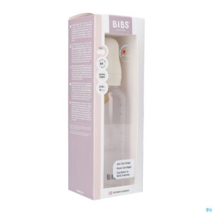 Packshot Bibs Zuigfles Complete Set Ivory 270ml