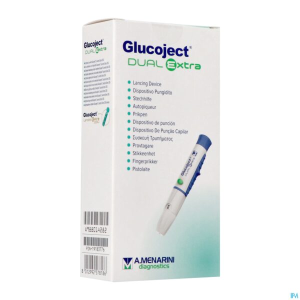 Packshot Glucoject Dual Extra Prikpen Packshot Glucoject Dual Extra Prikpen