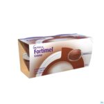Packshot Fortimel Creme Chocolade 4x125g