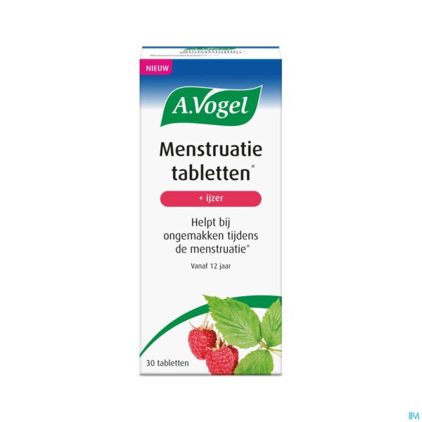 Packshot VOGEL MENSTRUATIE TABLETTE 30 ST Packshot VOGEL MENSTRUATIE TABLETTE 30 ST
