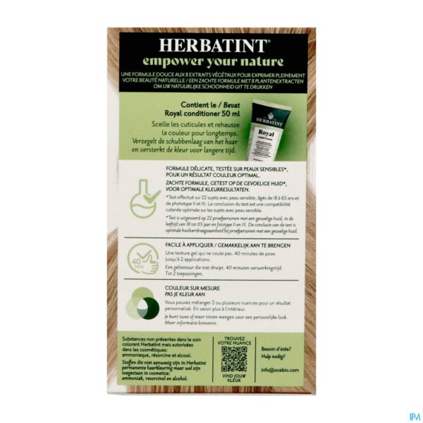 Packshot Herbatint 8n Lichtblond 170ml