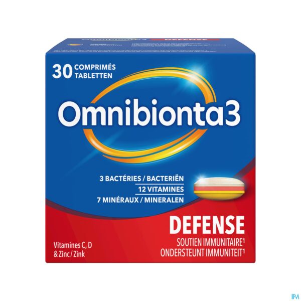 Packshot Omnibionta 3 Defense Tabl 30
