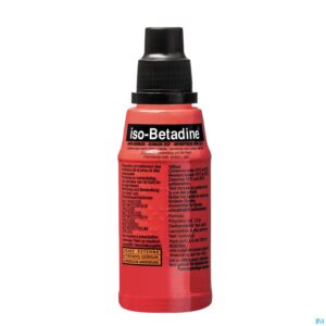 Packshot Iso Betadine Germicide Zeep 7,5% 125ml Nf
