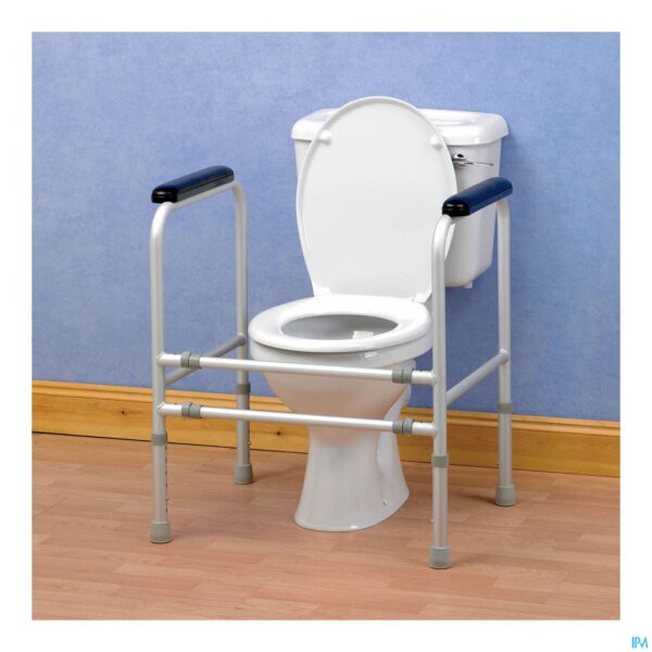 Productshot Toiletkader Extra Stevig Aluminium Advys