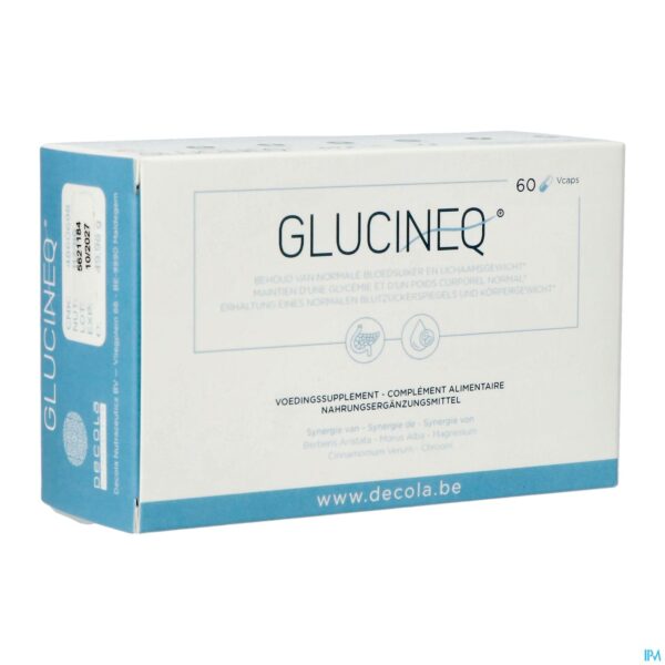Packshot Glucineq V-caps 60 Packshot Glucineq V-caps 60