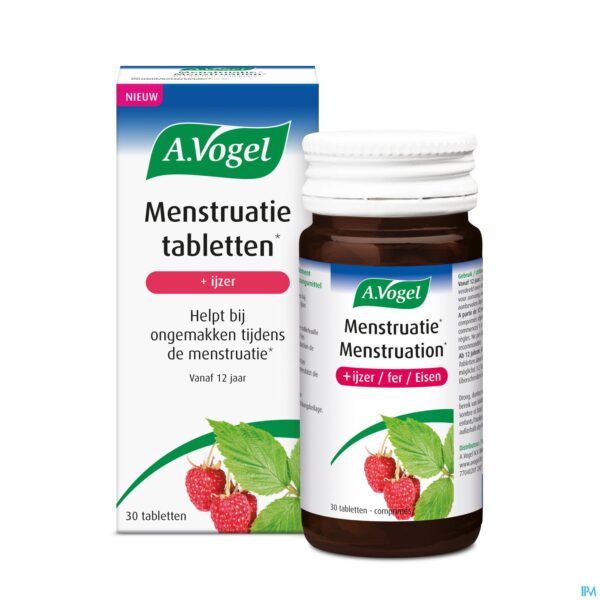 Productshot VOGEL MENSTRUATIE TABLETTE 30 ST
