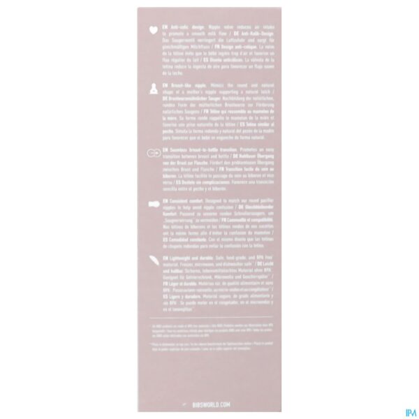 Packshot Bibs Zuigfles Duopack Complete Set Ivory 150ml