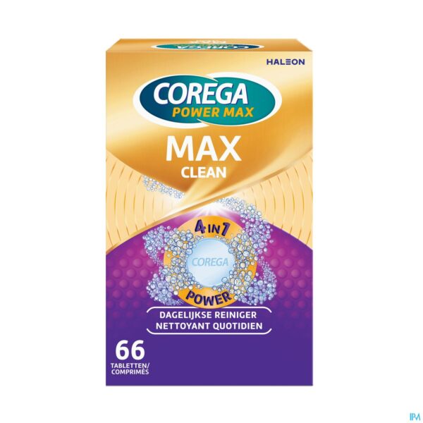 Packshot Corega Max Clean Tabl 66 Packshot Corega Max Clean Tabl 66
