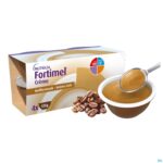 Packshot Fortimel Creme Koffie 4x125g