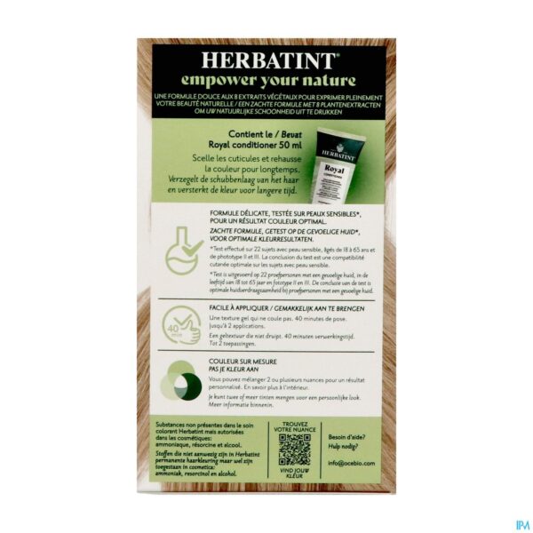 Packshot Herbatint 8n Lichtblond 170ml Packshot Herbatint 8n Lichtblond 170ml