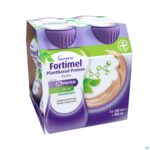 Packshot Fortimel Plantbased Protein Cappuccino 4x200ml