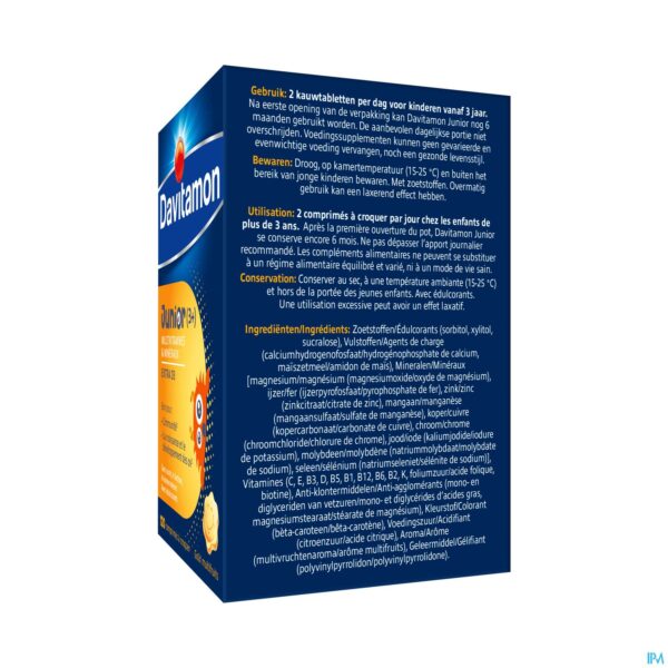 Packshot Davitamon Junior Mfruit V1 Comp 120