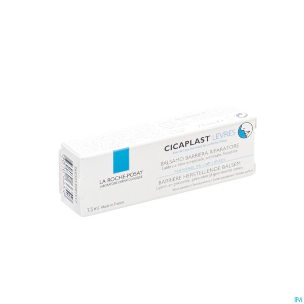 Packshot La Roche Posay Cicaplast Lipbalsem Barriere 7,5ml