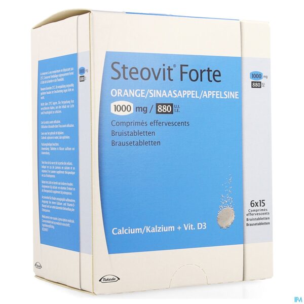 Packshot Steovit D3 1000mg/880ie Bruistabl 90 Packshot Steovit D3 1000mg/880ie Bruistabl 90