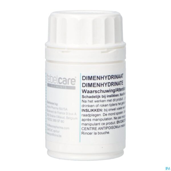 Packshot Dimenhydrinaat 25g Febelcare