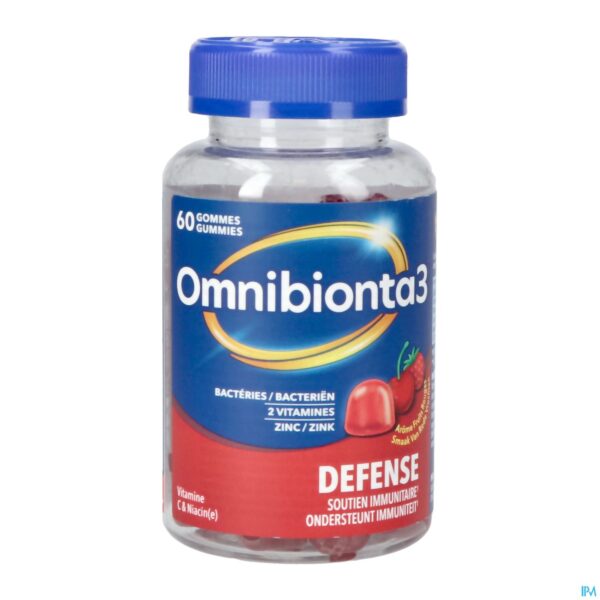 Packshot Omnibionta 3 Defense Gummies 60