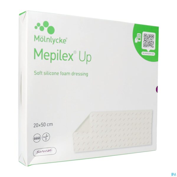 Packshot Mepilex Up 20x50cm 2 212550 Packshot Mepilex Up 20x50cm 2 212550