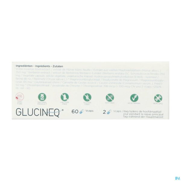 Packshot Glucineq V-caps 60 Packshot Glucineq V-caps 60
