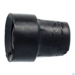 Packshot Rubber Dop 19mm Zwart