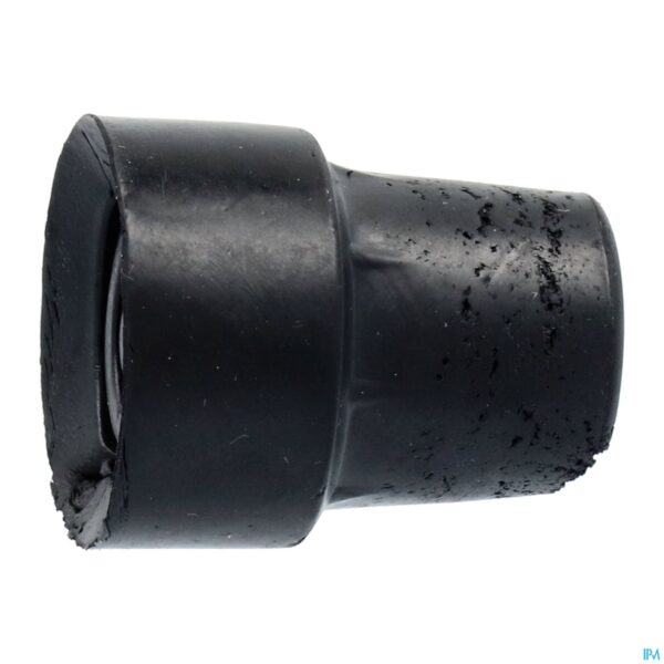 Packshot Rubber Dop 19mm Zwart