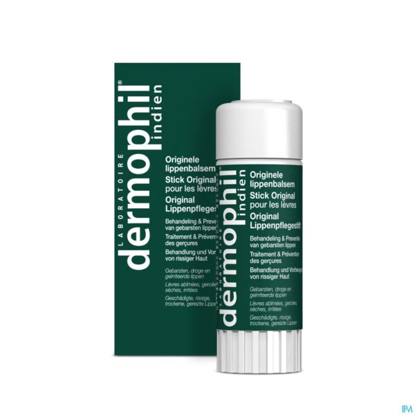 Productshot Dermophil Indien Originele Lippenstick Stick 3,5g Productshot Dermophil Indien Originele Lippenstick Stick 3,5g