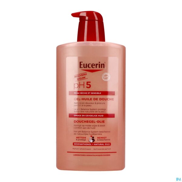 Packshot Eucerin Ph5 Douchegel Olie 1l