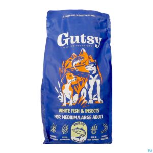 Packshot Gutsy Fish & Insect Puppy 2kg