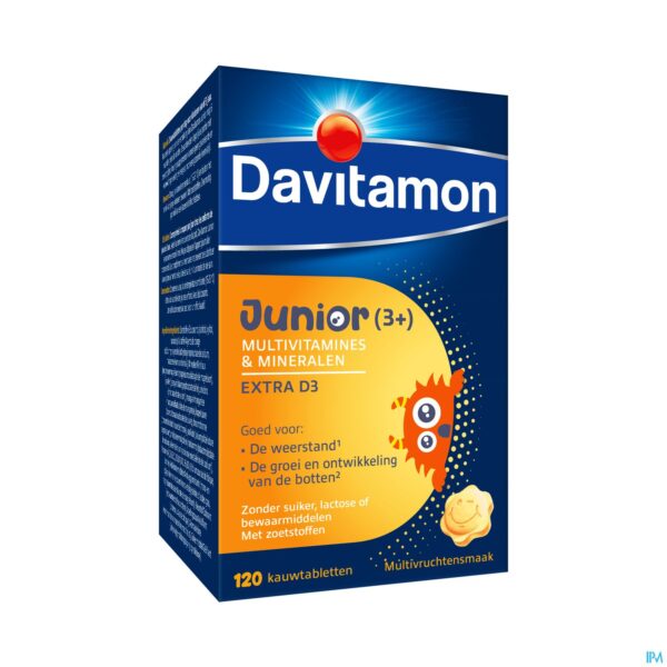 Packshot Davitamon Junior Mfruit V1 Comp 120 Packshot Davitamon Junior Mfruit V1 Comp 120