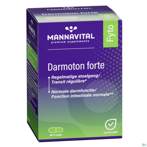 Packshot Mannavital Darmoton Forte V-caps 60 Packshot Mannavital Darmoton Forte V-caps 60