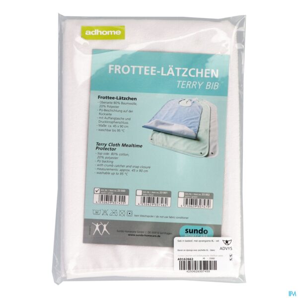 Packshot Slab Badstof Xl Wit