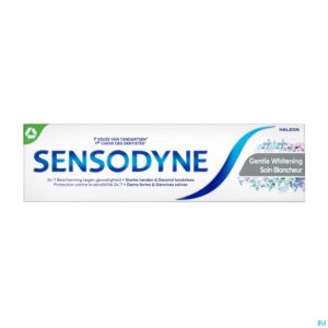 Packshot Sensodyne Gentle Withening Tandpasta Tube 75ml Nf