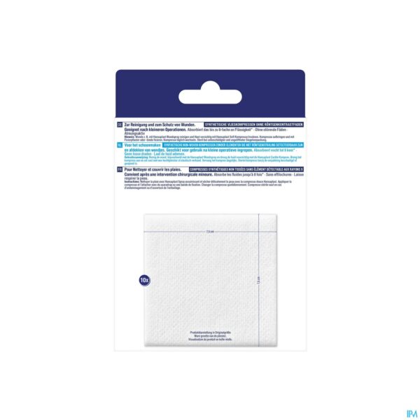 Packshot Hansaplast Soft Compress 7,5cmx7,5cm 10 Packshot Hansaplast Soft Compress 7,5cmx7,5cm 10