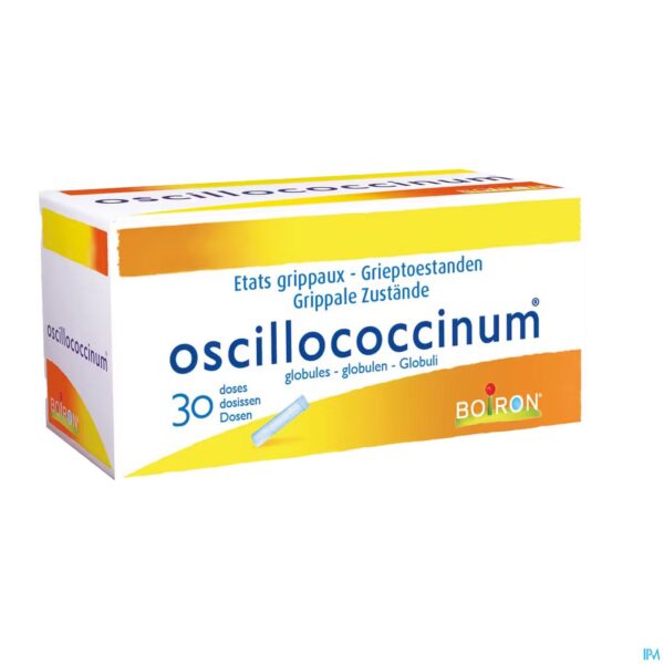 Packshot Oscillococcinum Doses 30 X 1g Boiron