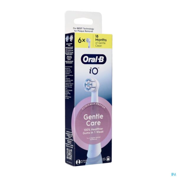 Packshot Oral-b Io Gentle Care Xxl Pack Refills 6