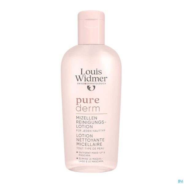 Productshot Widmer Purederm Micellaire Reinigingslotion Zonder Parfum 200ml