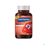 Packshot Davitamon Junior Gummies Aardbei 60 Packshot Davitamon Junior Gummies Aardbei 60
