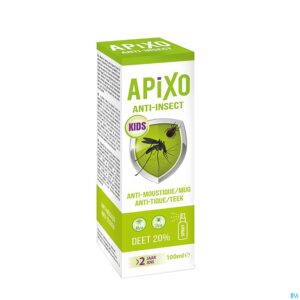 Packshot Apixo A/insect Deet 20% Kids Spray 100ml