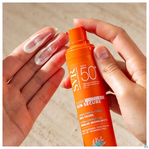 Lifestyle_image Svr Sun Secure Fluide Photo-age Spf50+ 40ml