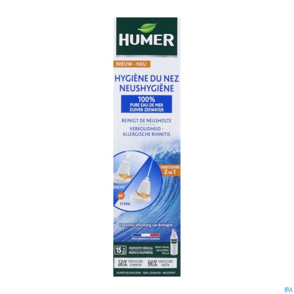 Packshot Humer Isotone Spray Volw. Dubbel.verstuiver 150ml