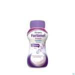 Productshot Fortimel Protein 2.4kcal Verfriss Aardbei 4x200ml