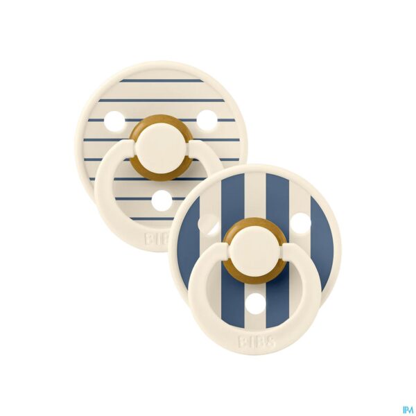 Productshot Bibs 2 Fopspeen Anatomic Studio Duo Pin Steel Blue