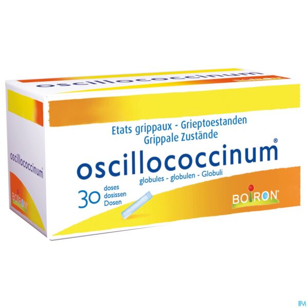 Packshot Oscillococcinum Doses 30 X 1g Boiron