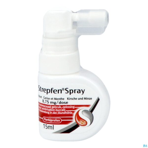 Productshot Strepfen 8,75mg Spray Oromucosaal Opl 15ml