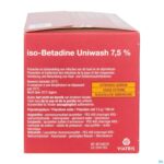 Packshot ISO BETADINE UNIWASH 7,5% 50X10 ML NF Packshot ISO BETADINE UNIWASH 7,5% 50X10 ML NF