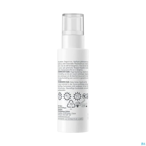 Productshot Avene Zon Spf50 A/imperfection Fluide 40ml