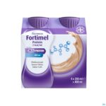 Packshot Fortimel Protein 2kcal Moka 4x200ml