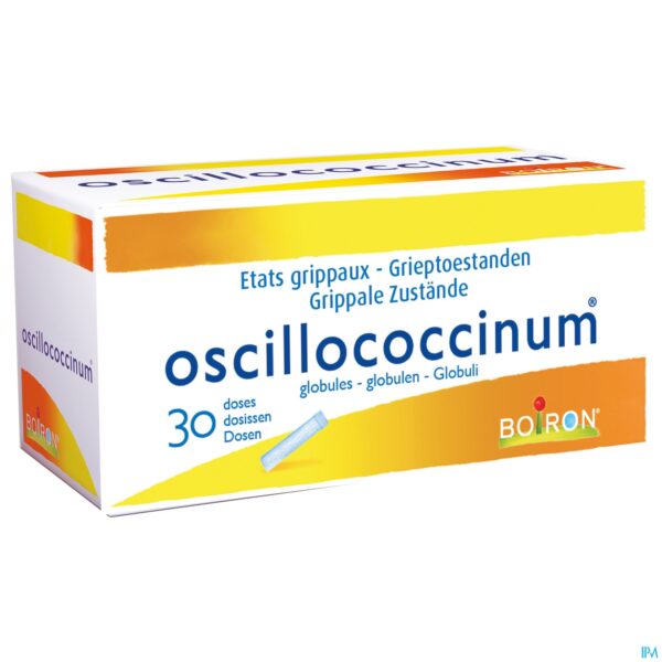 Packshot Oscillococcinum Doses 30 X 1g Boiron