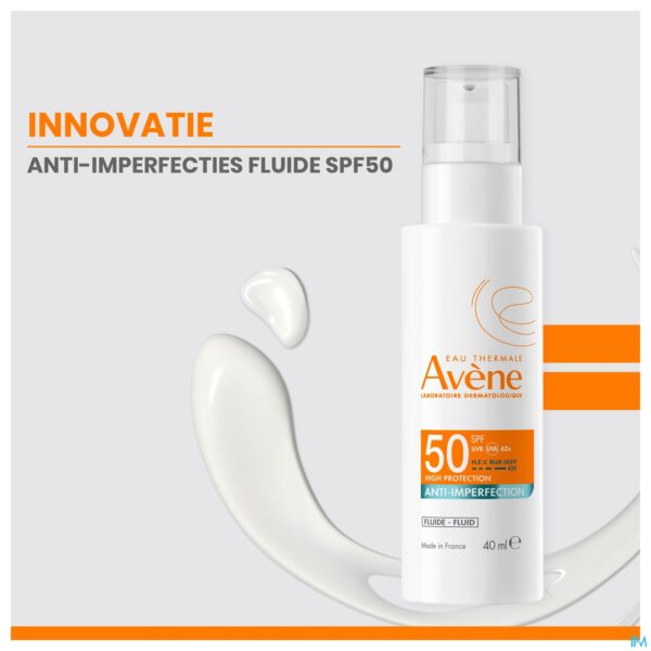 Lifestyle_image Avene Zon Spf50 A/imperfection Fluide 40ml