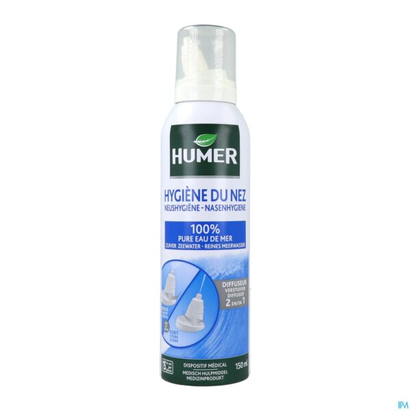 Productshot Humer Isotone Spray Volw. Dubbel.verstuiver 150ml Productshot Humer Isotone Spray Volw. Dubbel.verstuiver 150ml