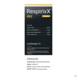Packshot Respirixx Kidz Siroop 125ml